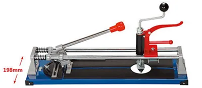 Doub Rail manyèl mozayik koupe machin 1200mm seramik